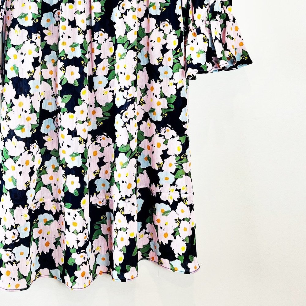 2/$20 J Crew Mercantile Floral Sheer Dress XS - Picture 7 of 7